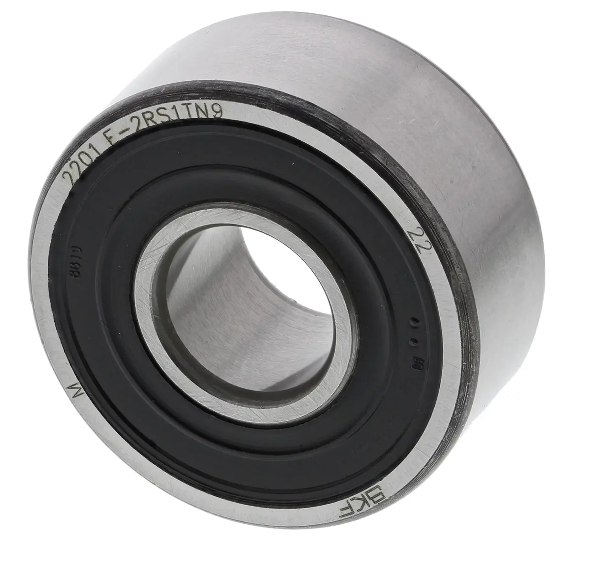 Produktfoto 1 von SKF 2-reihig Kugellager glatt, Innen-Ø 12 mm / Außen-Ø 32 mm Außen-ø , Breite 14 mm