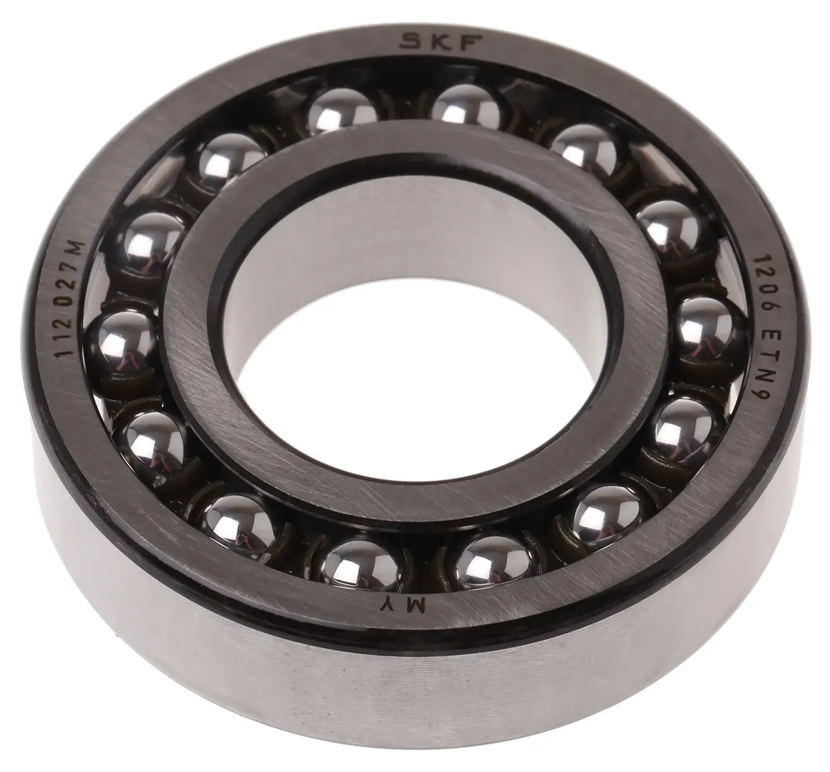 Produktfoto 1 von SKF 2-reihig Kugellager glatt, Innen-Ø 30 mm / Außen-Ø 62 mm Außen-ø , Breite 16 mm