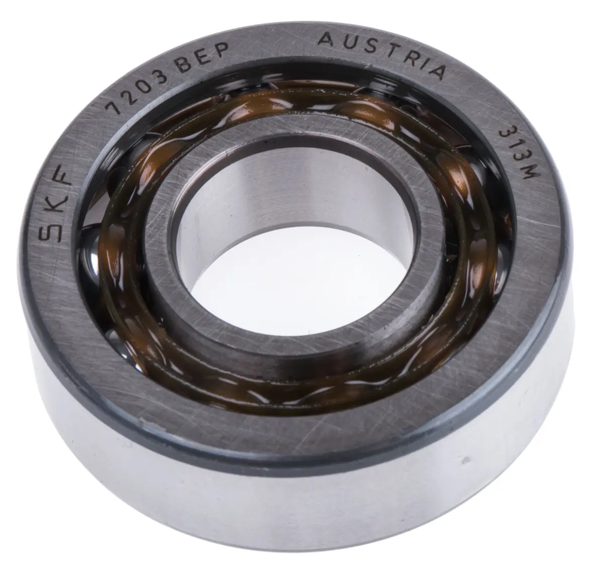 Produktfoto 1 von SKF Kugellager 1-reihig glatt, Innen-Ø 17 mm / Außen-Ø 40 mm Außen-ø , Breite 12 mm