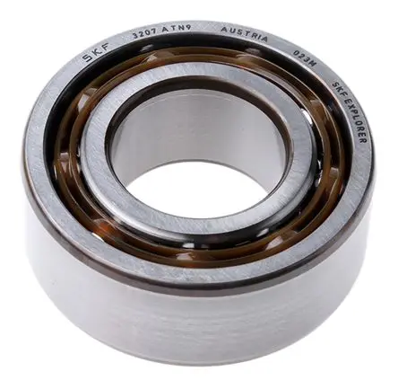Produktfoto 1 von SKF Schrägkugellager 2-reihig glatt, Innen-Ø 35 mm / Außen-Ø 72 mm Außen-ø , Breite 27 mm