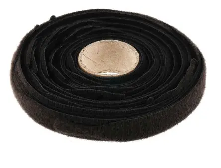 Produktfoto 1 von RS PRO Gewebe Kabelbinder Schwarz 12mm x 305 mm