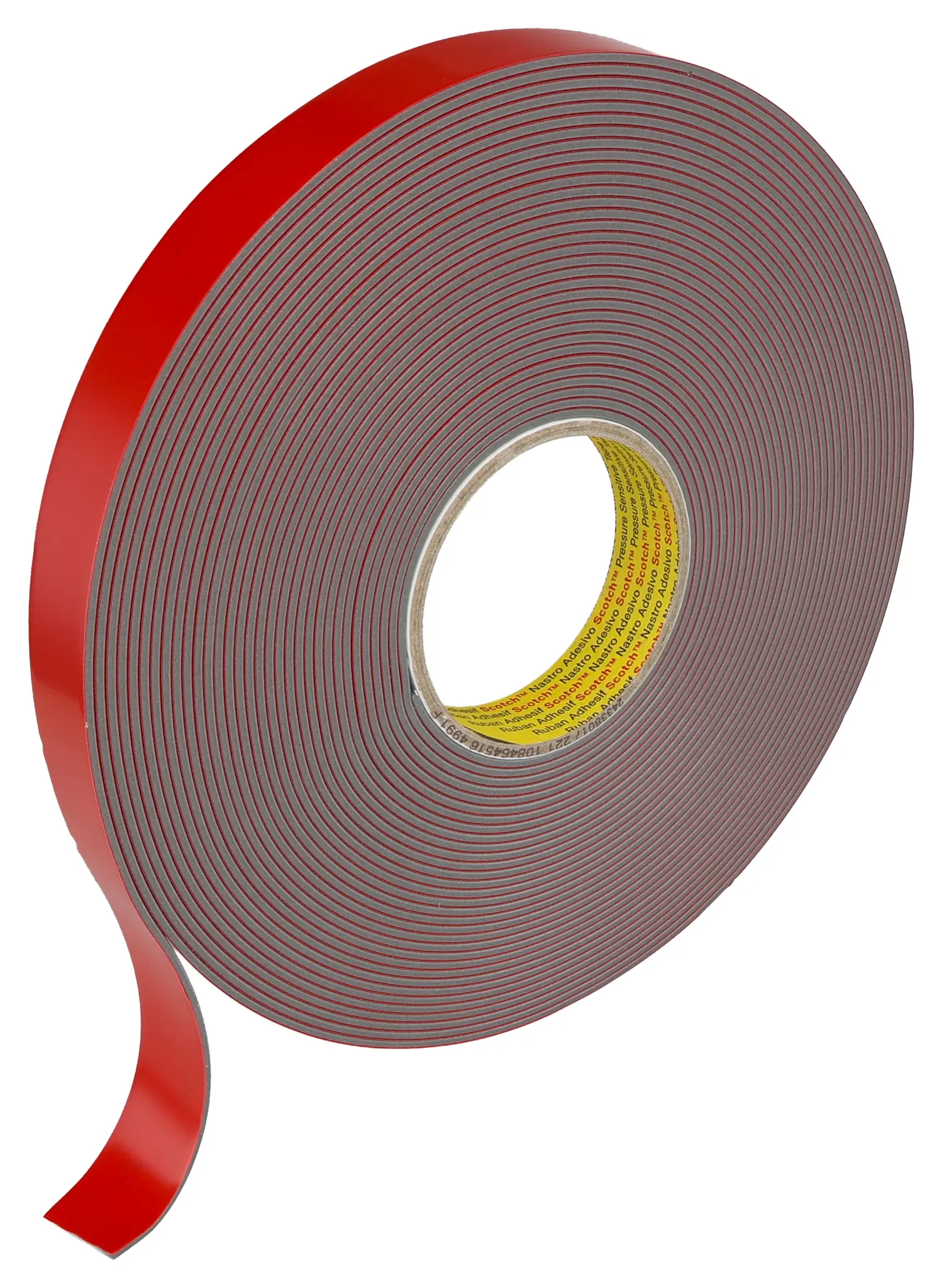 Produktfoto 1 von 3M 4991 700007 Acrylat Hochfestes Klebeband, Grau, Stärke 2.3 mm, 25 mm x 16.5 m