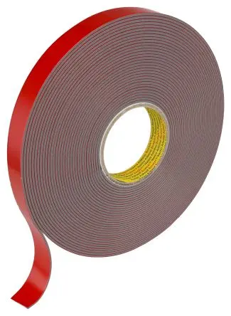 Produktfoto 1 von 3M 4991 700007 Acrylat Hochfestes Klebeband, Grau, Stärke 2.3 mm, 25mm x 16.5 m