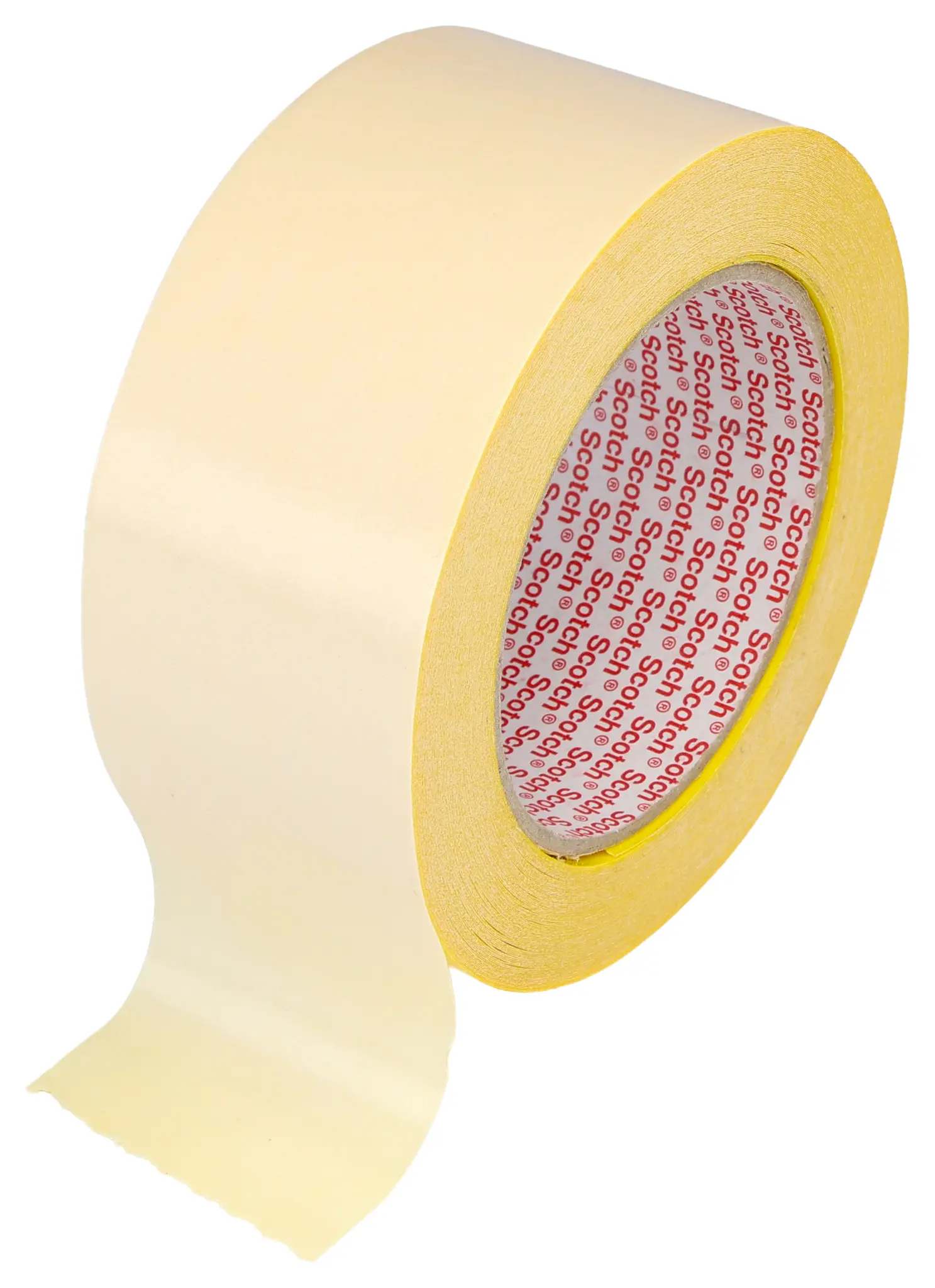 Produktfoto 1 von 3M 9195 Doppelseitiges Papierband, Gelb, Stärke 0.13mm, 50mm x 25m