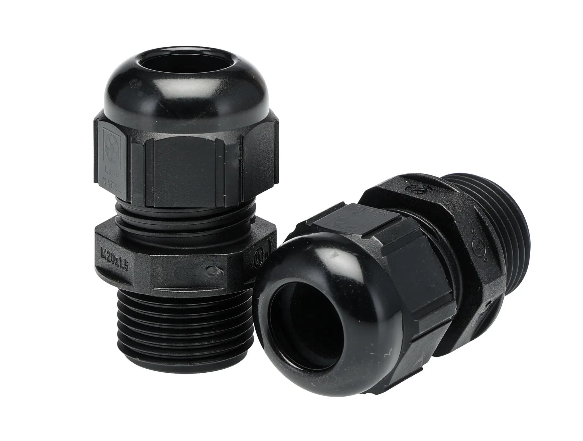 Produktfoto 1 von Lapp 5301 Kabelverschraubung, M20 Polyamid Schwarz 2 mm/ 14 mm, IP68, IP69