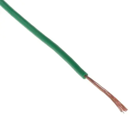 Produktfoto 1 von Staubli Schaltdraht, 27 AWG 100 m Grün Ø 1 mm 26 Litzen