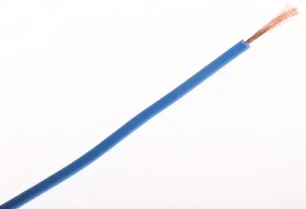 Produktfoto 1 von Staubli FlexiVolt Schaltdraht, 20 AWG 100 m Blau Ø 2.1 mm 129 Litzen