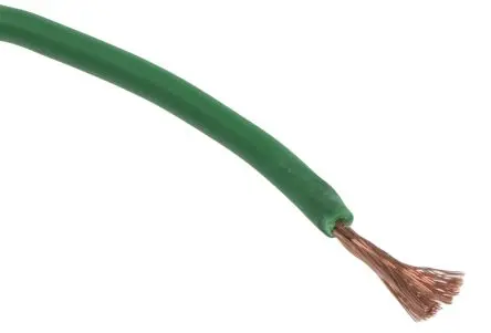 Produktfoto 1 von Staubli FlexiVolt Schaltdraht, 20 AWG 100 m Grün Ø 2.1 mm 129 Litzen