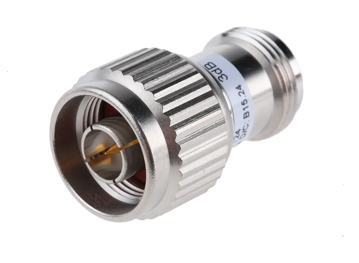 Produktfoto 1 von Radiall HF-Dämpfungsglied Typ NGerade 6 GHzBuchseStecker