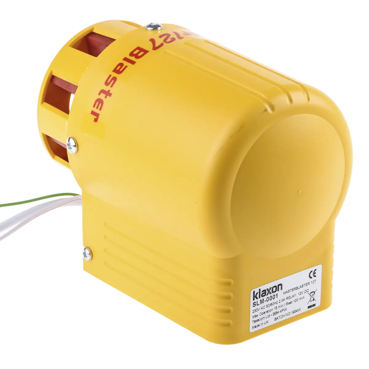 Produktfoto 1 von Klaxon Sirene 127 dB Netz 230 V