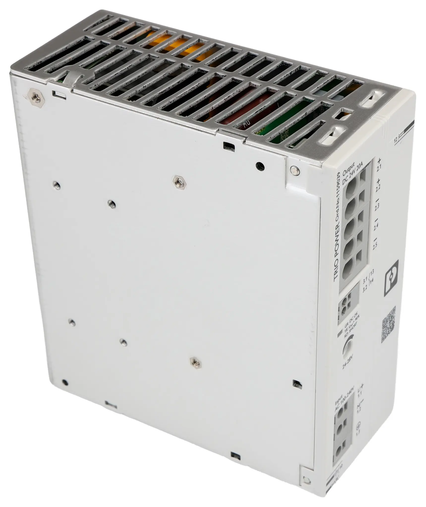 Produktfoto 1 von Phoenix Contact TRIO3-PS/1AC/24DC/20 DIN-Schienen Netzteil 24V / 20A 480W 240V