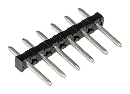 Produktfoto 1 von Phoenix Contact Leiterplatten-Anschlussstiftreihe Gerade, 6-polig / 1-reihig, Raster 3.5 mm