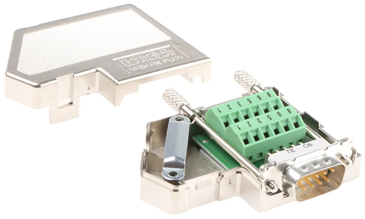 Produktfoto 1 von Phoenix Contact SUBCON D-Sub-Bus-Stecker, 9 Kontakte, Stecker, IP20