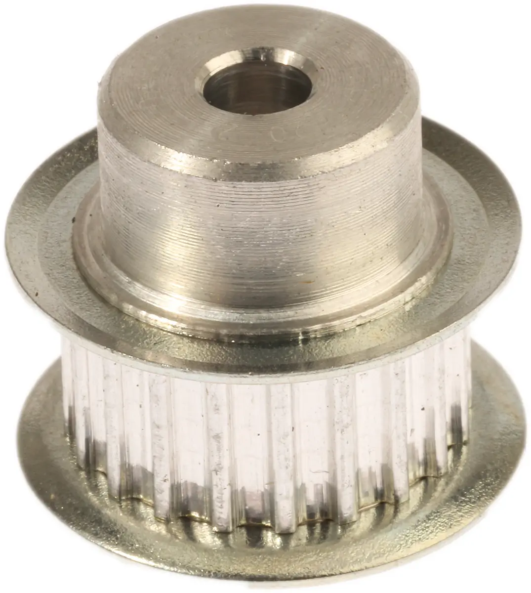 Produktfoto 1 von RS PRO Aluminium Zahnriemenscheibe 6 mm, 20 Zähne / Teilung 2.5 mm, Bohrung 4 mm