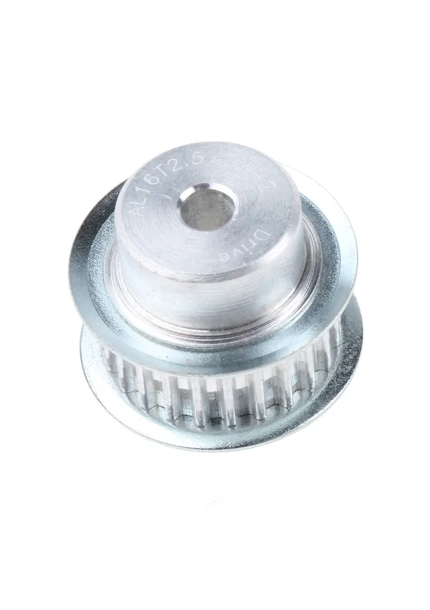 Produktfoto 1 von RS PRO Aluminium Zahnriemenscheibe 6 mm, 24 Zähne / Teilung 2.5 mm, Bohrung 4 mm