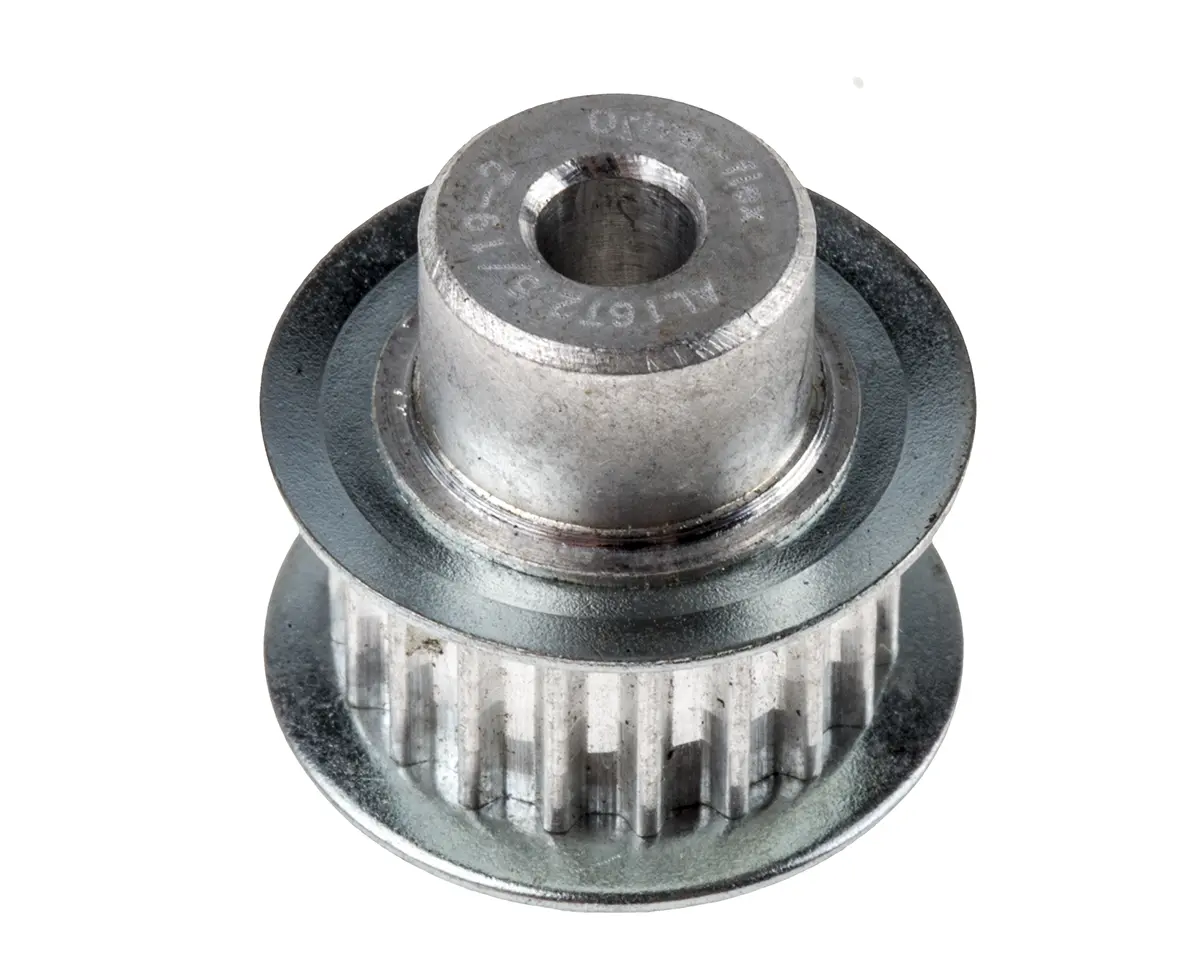 Produktfoto 1 von RS PRO Aluminium Zahnriemenscheibe 6 mm, 19 Zähne / Teilung 2.5 mm, Bohrung 4 mm
