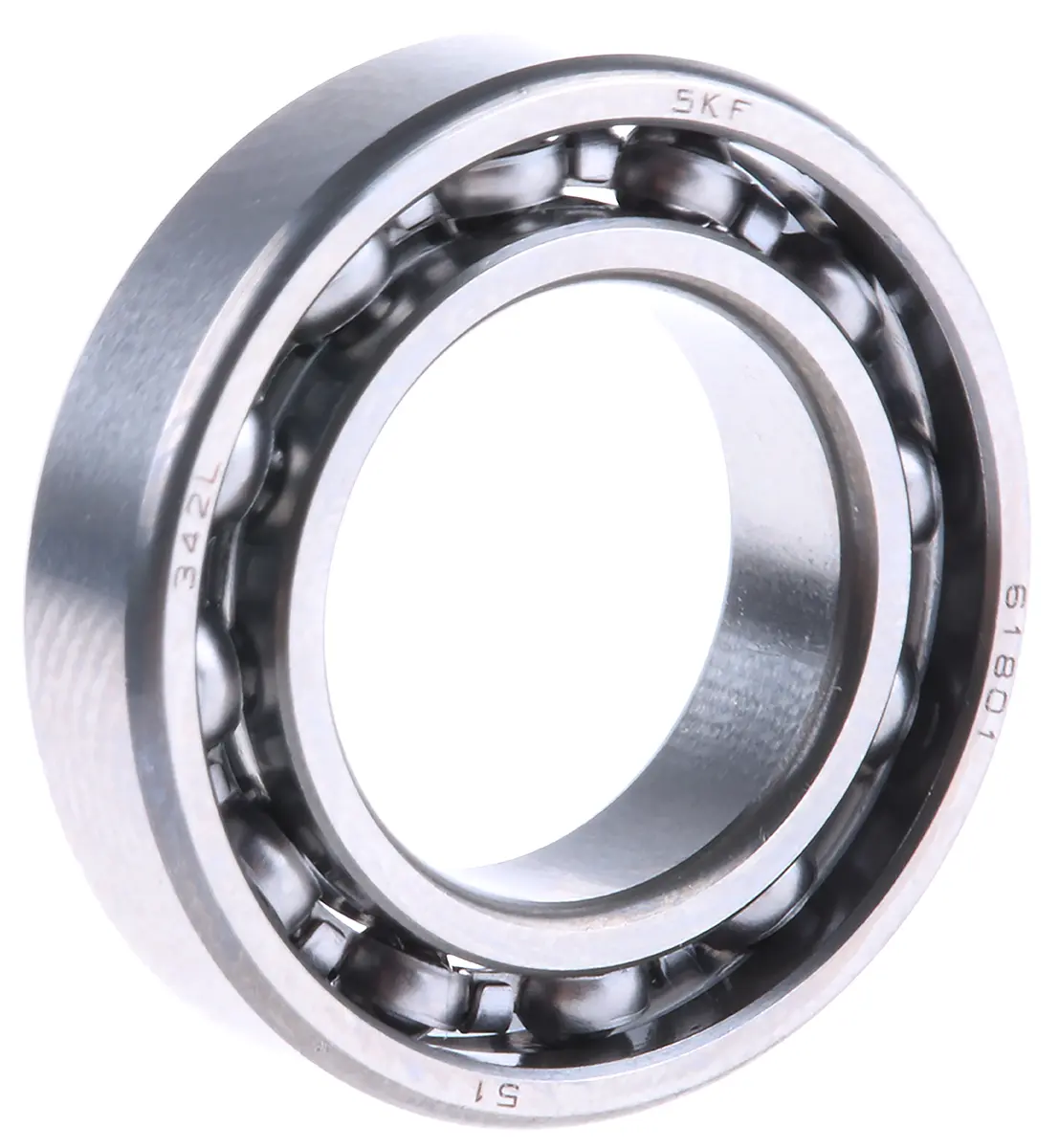 Produktfoto 1 von SKF 1-reihig Kugellager glatt, Innen-Ø 12 mm / Außen-Ø 21 mm Außen-ø , Breite 5 mm