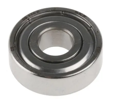 Produktfoto 1 von SKF 1-reihig Kugellager glatt, Innen-Ø 8 mm / Außen-Ø 22 mm Außen-ø , Breite 7 mm 22 mm