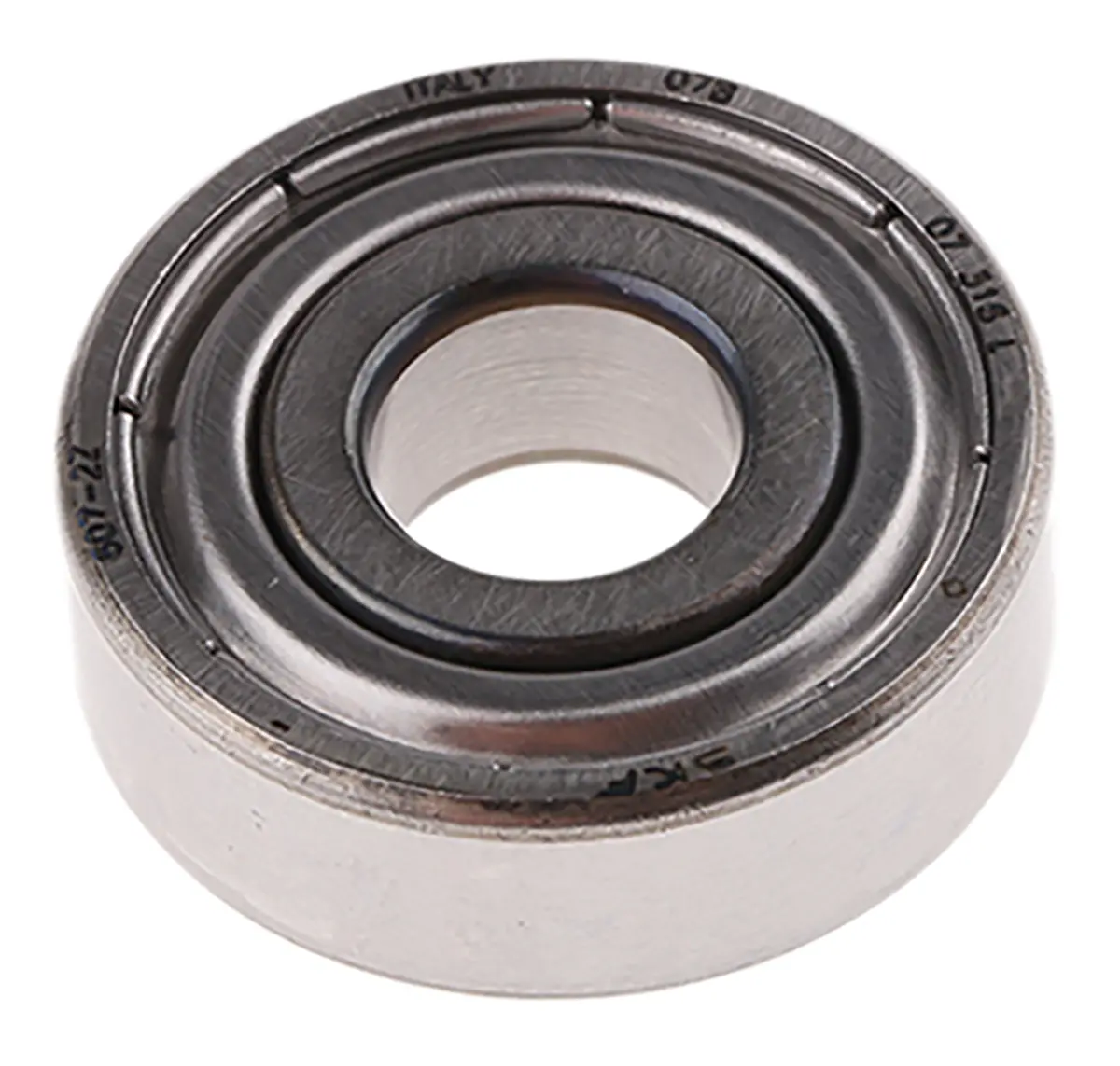 Produktfoto 1 von SKF 1-reihig Kugellager glatt, Innen-Ø 7 mm / Außen-Ø 19 mm Außen-ø , Breite 6 mm