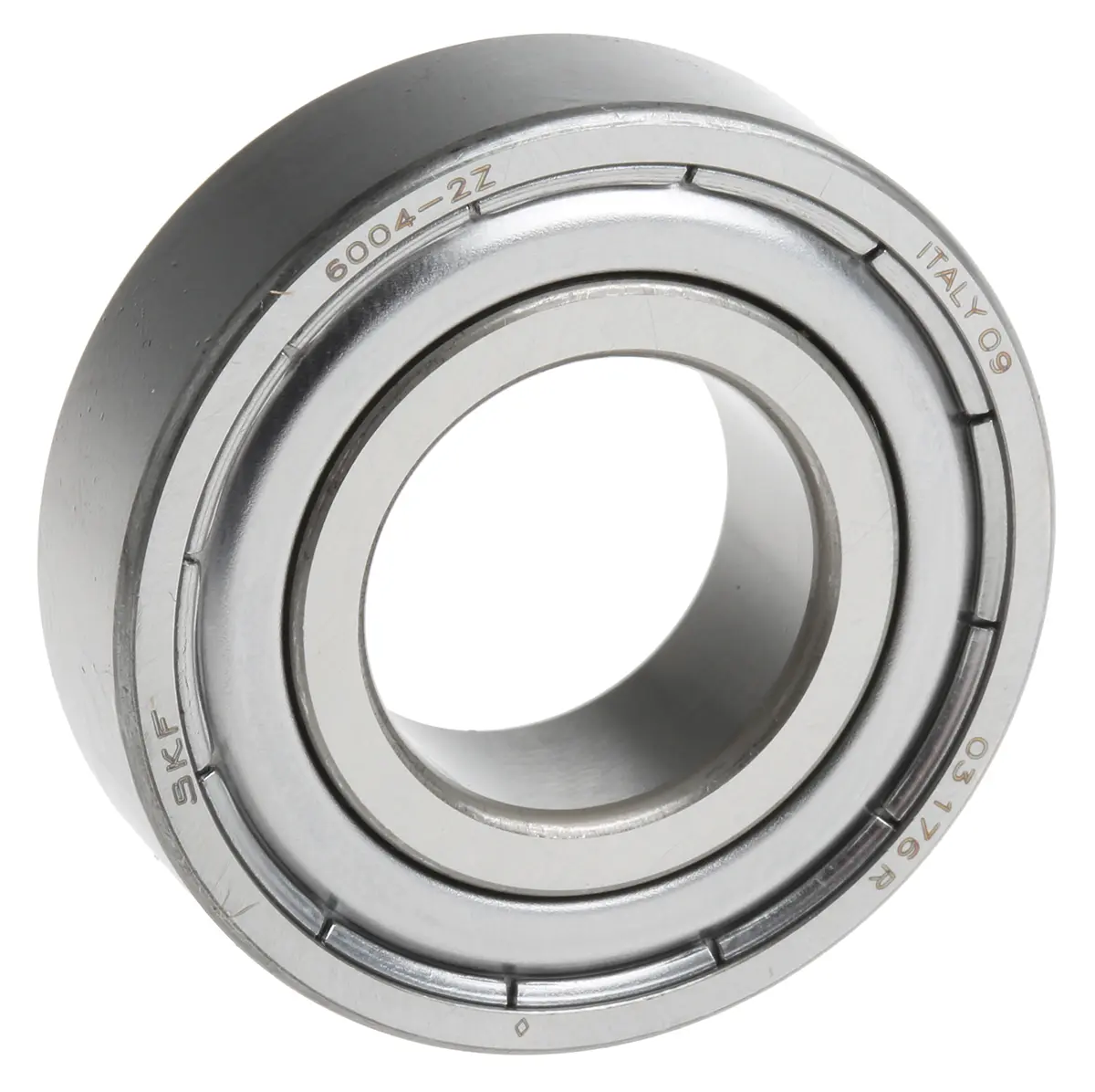 Produktfoto 1 von SKF 1-reihig Kugellager glatt, Innen-Ø 20 mm / Außen-Ø 42 mm Außen-ø , Breite 12 mm