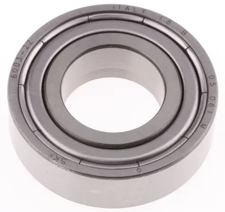 Produktfoto 1 von SKF 1-reihig Kugellager glatt, Innen-Ø 17 mm / Außen-Ø 35 mm Außen-ø , Breite 10 mm