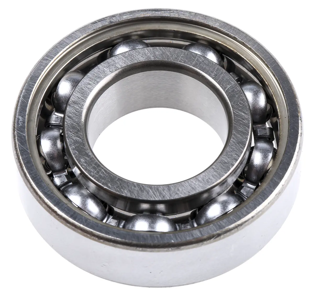 Produktfoto 1 von SKF 1-reihig Kugellager glatt, Innen-Ø 20 mm / Außen-Ø 42 mm Außen-ø , Breite 12 mm