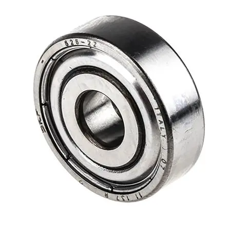 Produktfoto 1 von SKF 1-reihig Kugellager glatt, Innen-Ø 6 mm / Außen-Ø 19 mm Außen-ø , Breite 6 mm