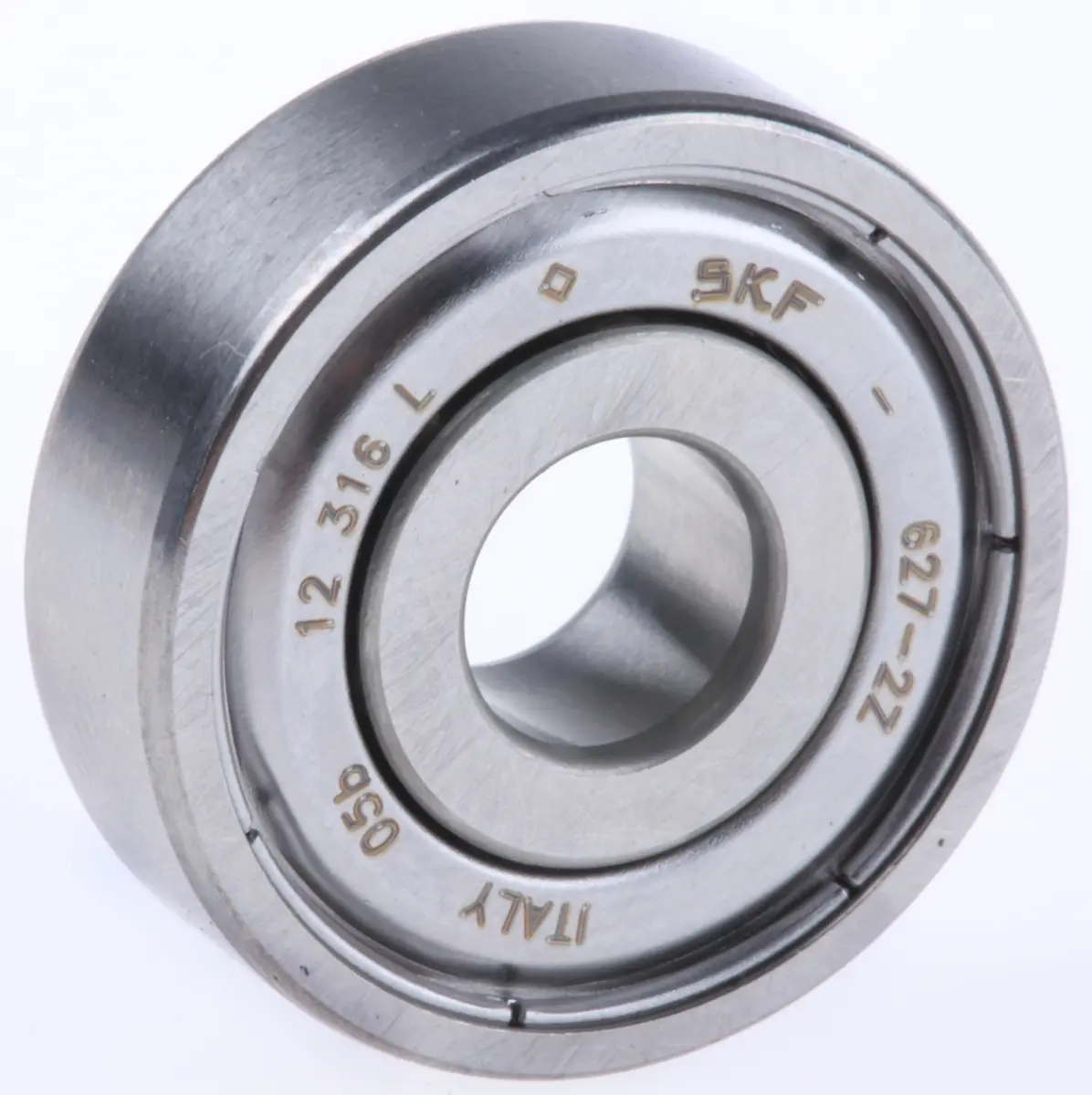 Produktfoto 1 von SKF 1-reihig Kugellager glatt, Innen-Ø 7 mm / Außen-Ø 22 mm Außen-ø , Breite 7 mm