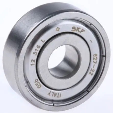 Produktfoto 1 von SKF 1-reihig Kugellager glatt, Innen-Ø 7 mm / Außen-Ø 22 mm Außen-ø , Breite 7 mm