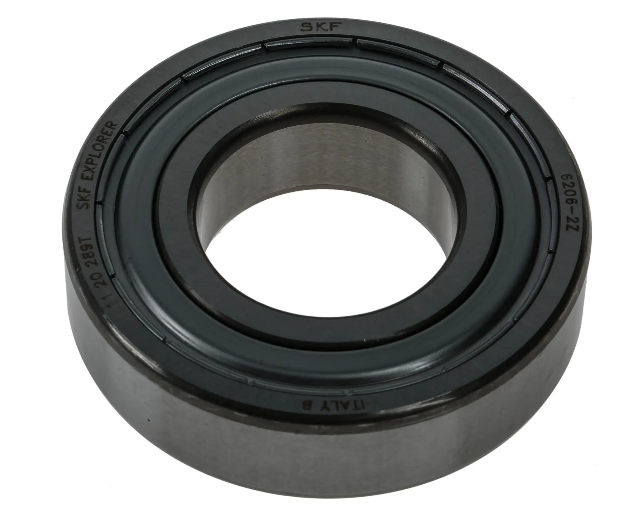 Produktfoto 1 von SKF 1-reihig Kugellager glatt, Innen-Ø 30 mm / Außen-Ø 62 mm Außen-ø , Breite 16 mm