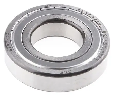 Produktfoto 1 von SKF 1-reihig Kugellager glatt, Innen-Ø 35 mm / Außen-Ø 72 mm Außen-ø , Breite 17 mm