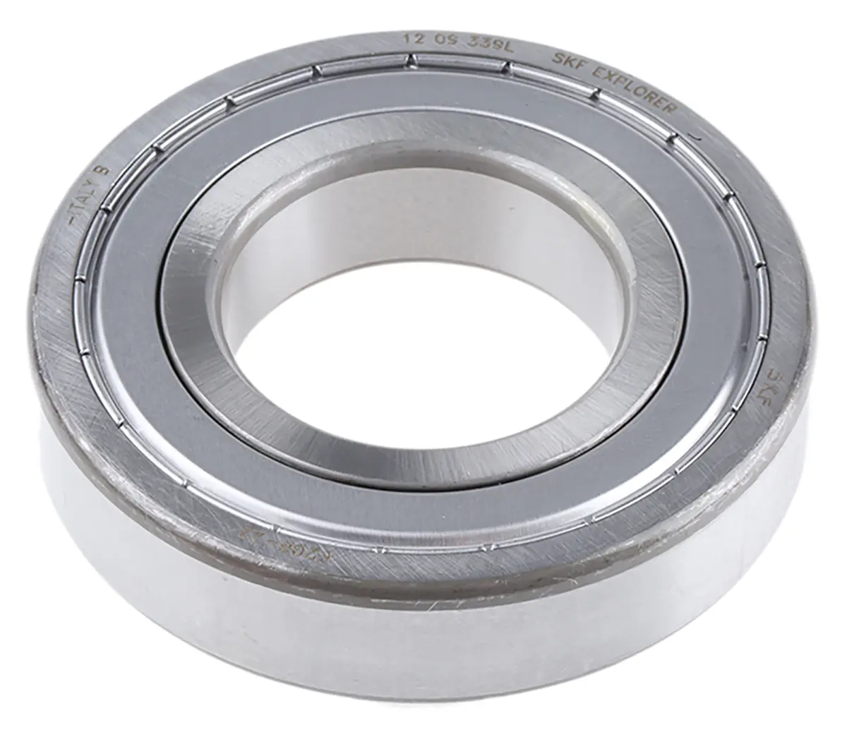 Produktfoto 1 von SKF 1-reihig Kugellager glatt, Innen-Ø 40 mm / Außen-Ø 80 mm Außen-ø , Breite 18 mm