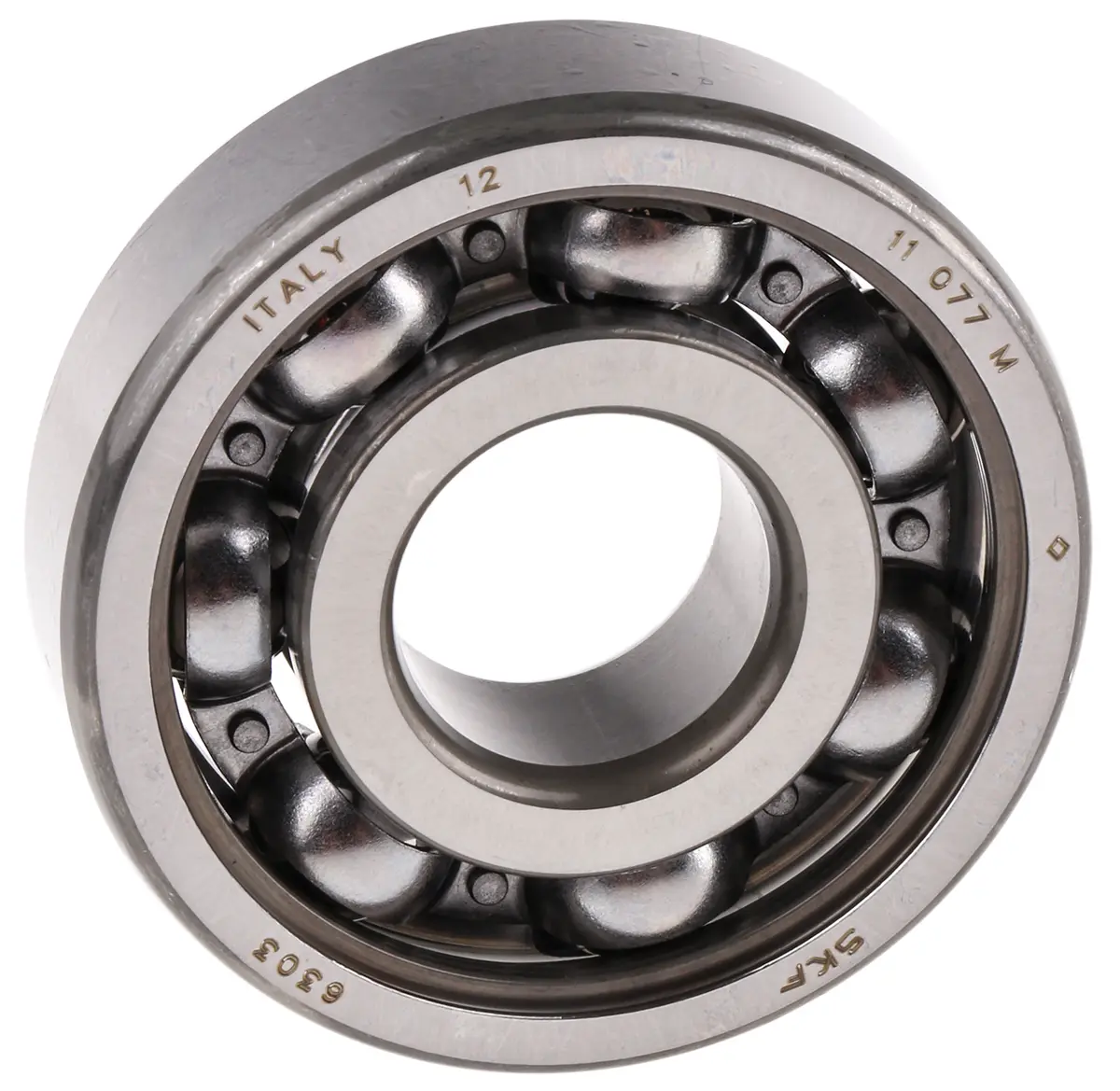 Produktfoto 1 von SKF 1-reihig Kugellager glatt, Innen-Ø 17 mm / Außen-Ø 47 mm Außen-ø , Breite 14 mm