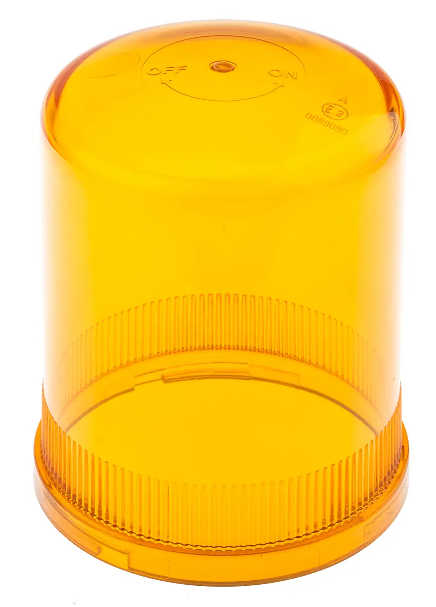 Produktfoto 1 von Moflash Linse Gelb, für Serie 200, Serie 201, Serie 400, Serie 401, Serie 500, Serie 501, Serie 88, Serie 98, Linse,