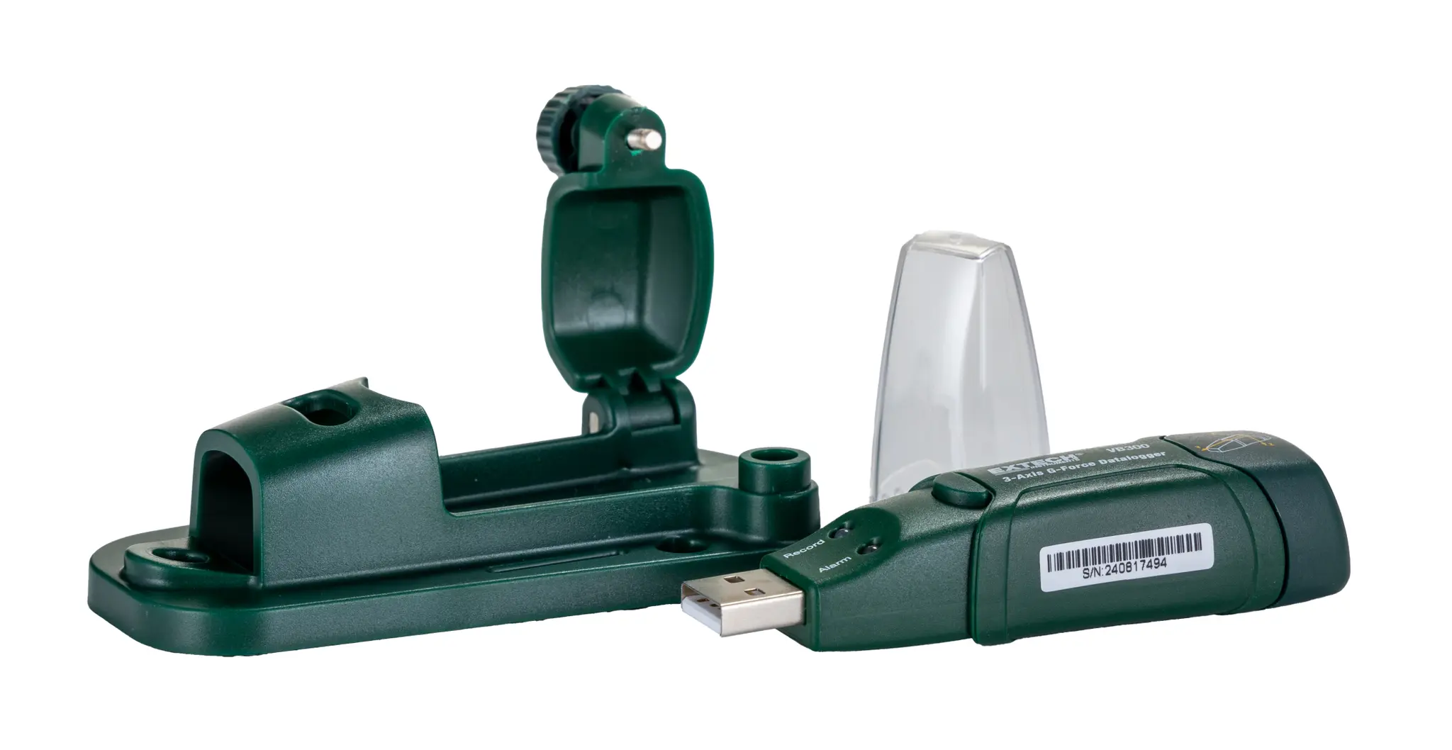 Produktfoto 1 von Extech VB300 Dreiachsige G-Kraft Datenprotokolliergerät, USB