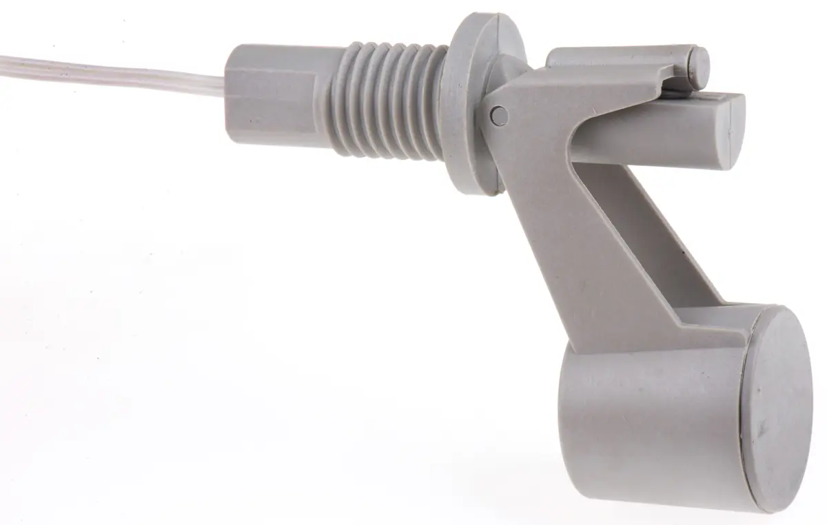 Produktfoto 1 von Sensata / Cynergy3 RSF10 Schwimmerschalter Direkt Viton, Silikon, 120 V dc, Schließer/Öffner, -20 °C 240 V ac → 120 °C,