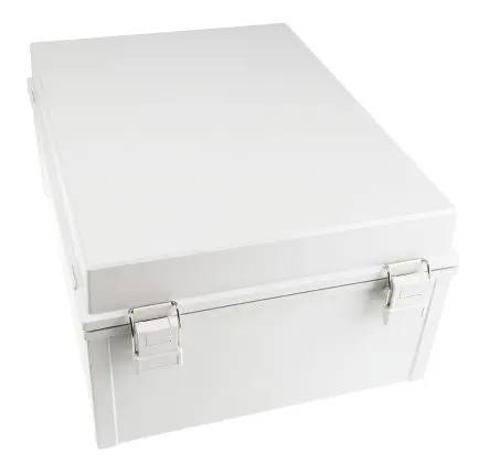Produktfoto 1 von Fibox CAB PC Polycarbonat Wandanschlusskasten Grau IP65, HxBxT 300 mm, 400 mm x 180 mm