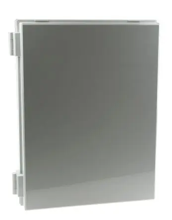 Fibox 8113350 Polycarbonat Wandanschlusskasten Grau IP65, HxBxT 400 mm, 300 mm x 180 mm