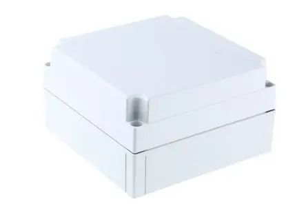 Produktfoto 1 von Fibox MNX; Gehäuse; Polycarbonat; Grau; IK08 IP66, IP67 Breite 180 mm Höhe 100 mm Länge 180 mm