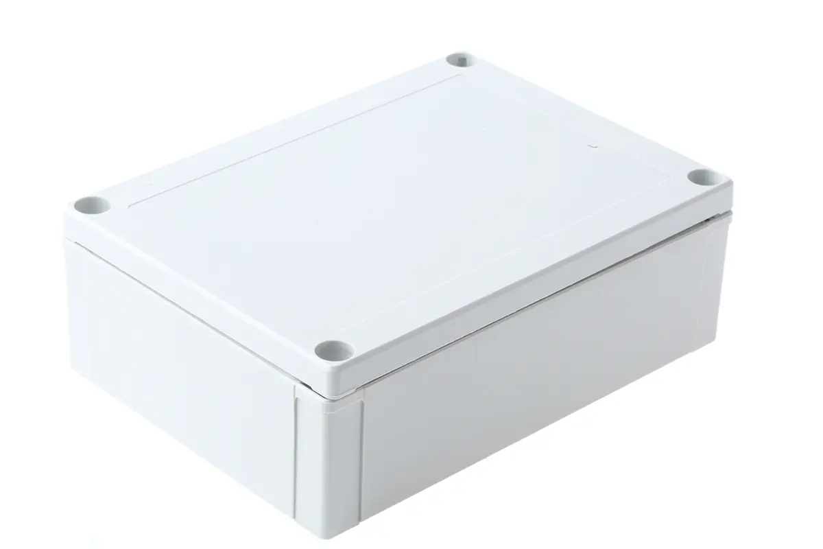 Produktfoto 1 von Fibox MNX; Gehäuse; Polycarbonat; Grau; IK08 IP66, IP40 Breite 130 mm Höhe 60 mm Länge 180 mm