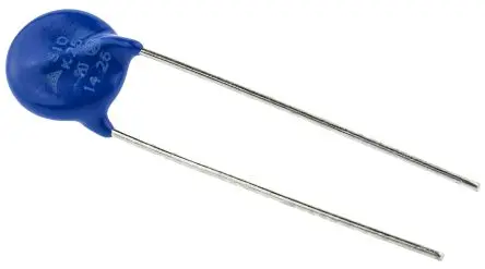 TDK Metalloxid-Varistor, 245 pF, 390 V / 25 A 2970 V, 2500 A max., Ø 12 mm, 4.8 mm, L. 39.5 mm