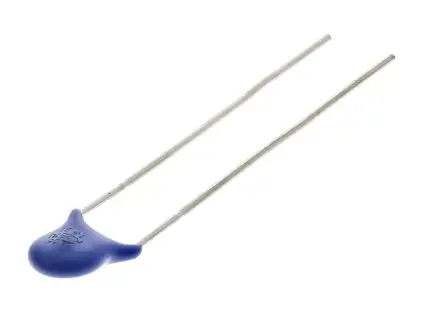 Produktfoto 1 von TDK Metalloxid-Varistor, 850 pF, 39 V / 1 A 77 V, 100 A max., Ø 7 mm, 3.6 mm, L. 8.5 mm