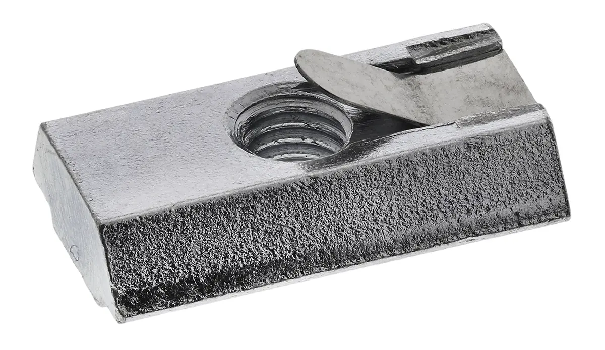 Produktfoto 1 von FlexLink Verbindungskomponente, Nutenstein, Befestigungs- und Anschlusselement für 7.2 mm, M6, L. 20 mm passend für 60