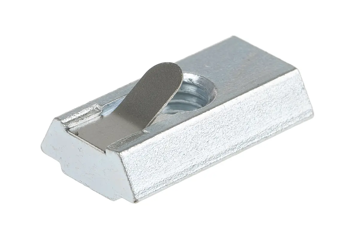 Produktfoto 1 von FlexLink Verbindungskomponente, Nutenstein, Balken für 7.2 mm, M6, L. 20 mm passend für 60 mm