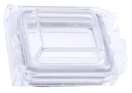 Produktfoto 1 von Fibox Sichtfenster 59 mm x 16mm Gehäuse mit 2 Modulen x 77 mm, Polycarbonat, IP54, Klar
