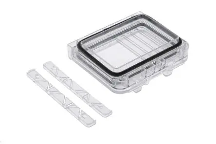 Produktfoto 1 von Fibox Sichtfenster 94.5 mm x 16mm 4 Module Enclosure x 77 mm, Polycarbonat, IP54, Klar