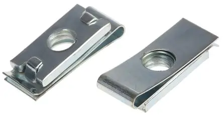 Produktfoto 1 von Schneider Electric Klemmmutter M6 Stahl Zinkchromat