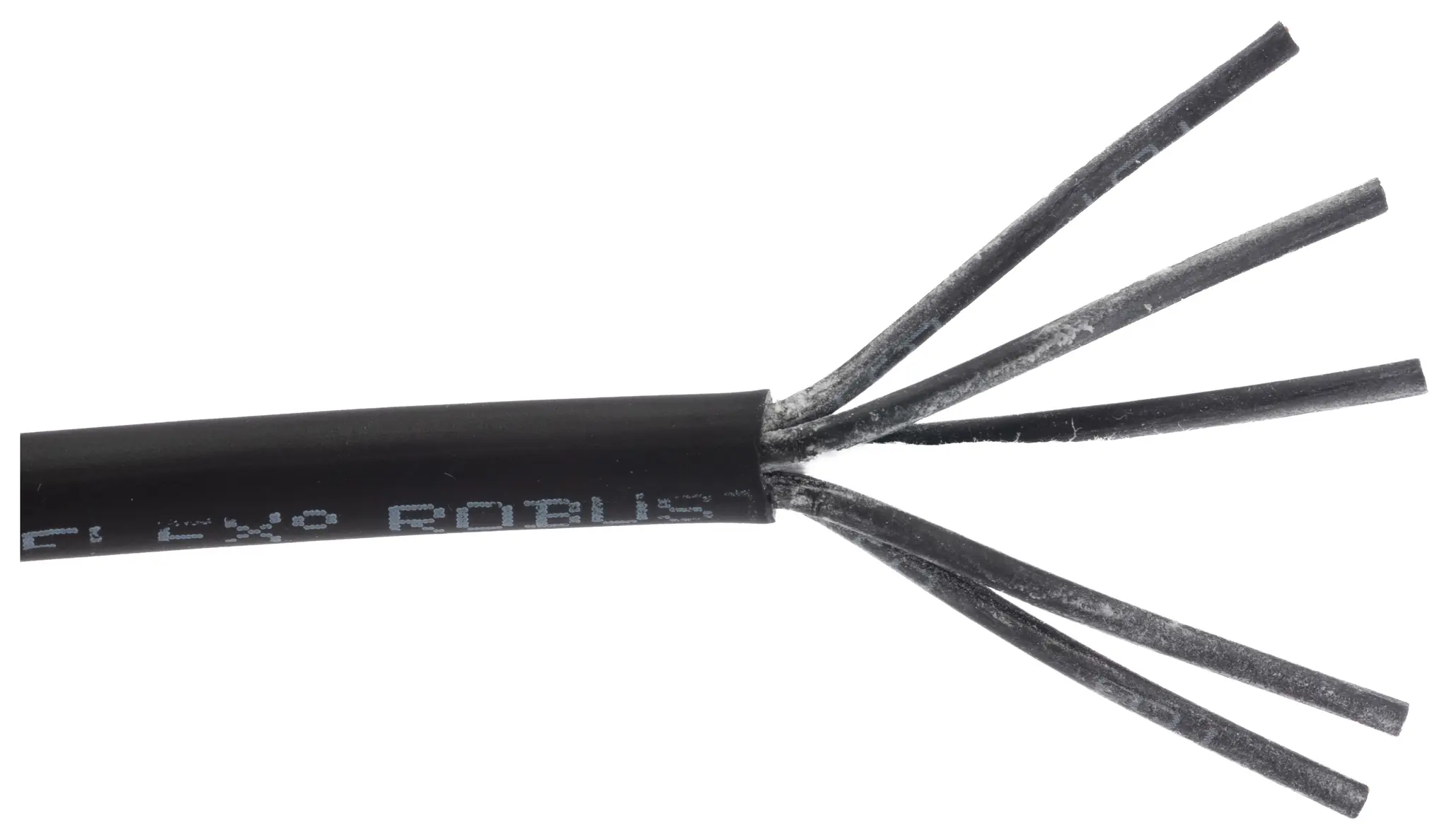Produktfoto 1 von Lapp OLFLEX ROBUST 210 Steuerkabel, 5-adrig x 0.75 mm² 18 AWG Ungeschirmt Schwarz, 50 m, Thermoplastisches Elastomer