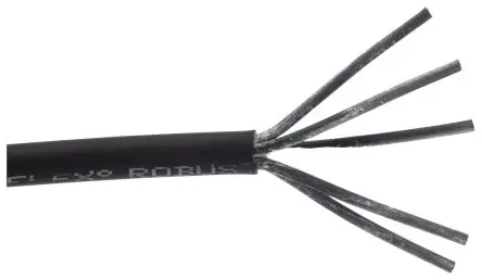 Produktfoto 1 von Lapp OLFLEX ROBUST 210 Steuerkabel, 5-adrig 18 AWG Ungeschirmt Schwarz, 50 m, Thermoplastisches Elastomer