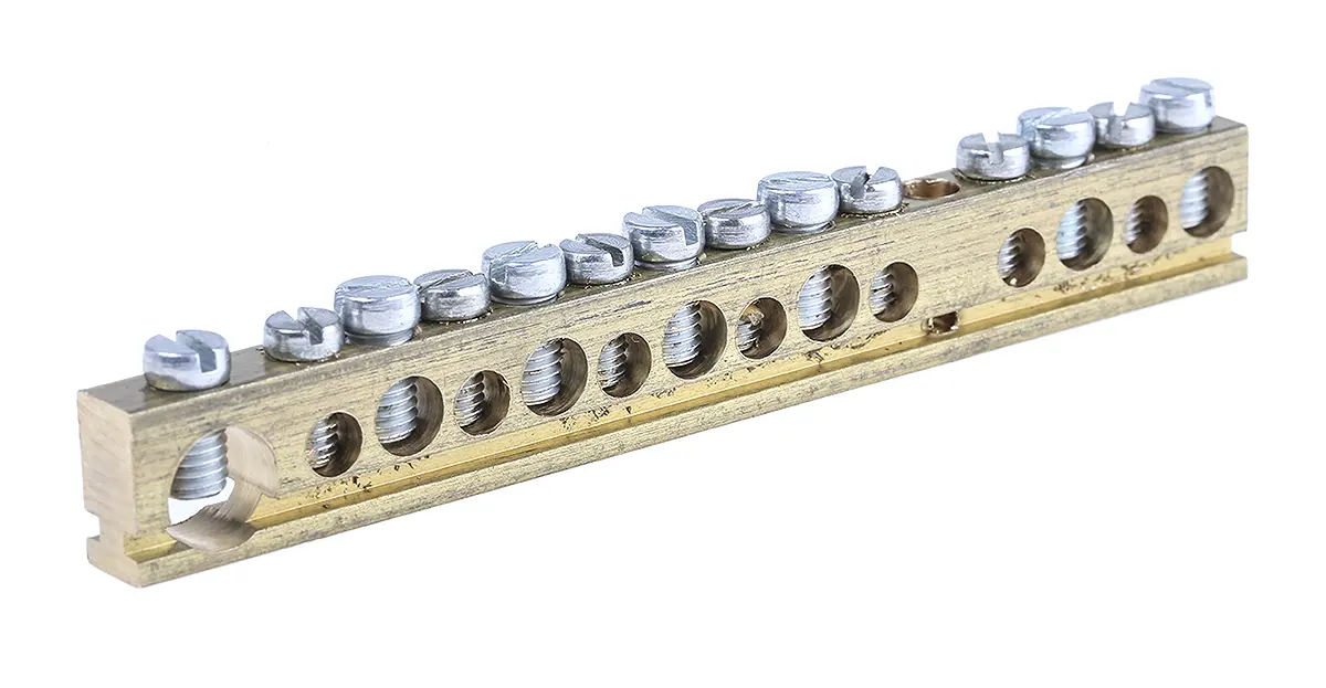 Produktfoto 1 von Schneider Electric Anschlussklemmenblock 125A Beige 12-polig Schraubbefestigung